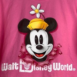 Walt Disney World Pink Minnie Mouse Front And Back